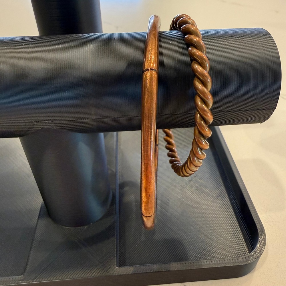Indie Eclectic Copper Tone Bracelet Set Twisted Rope Bangle Cuff Retro
